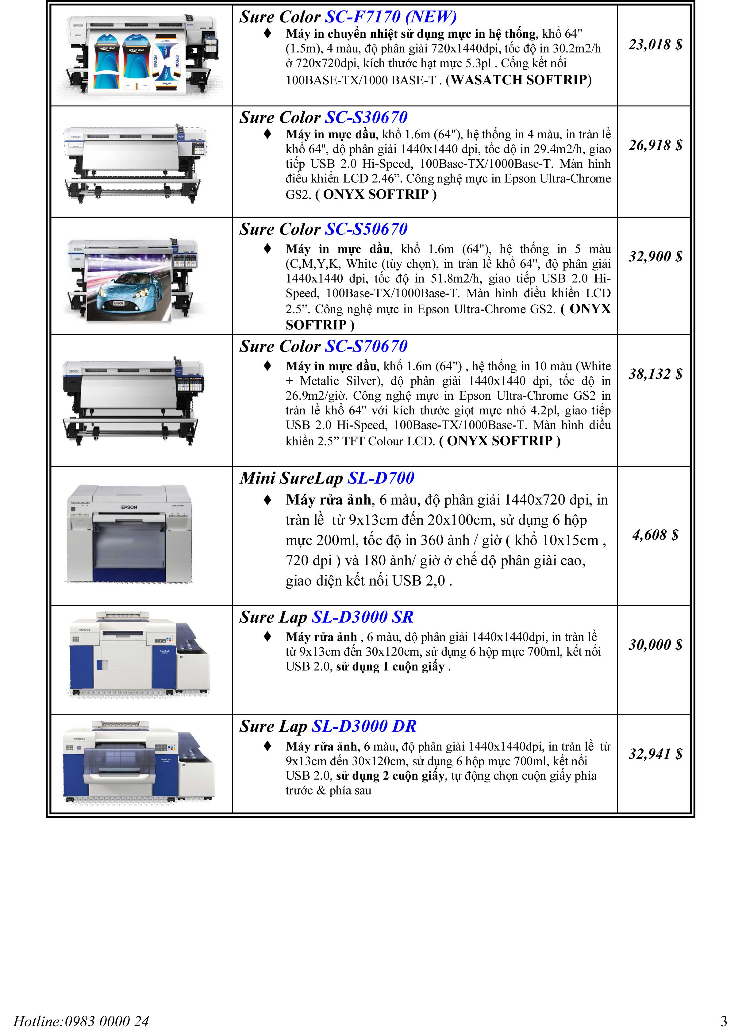 bang gia may in a0 bang gia may in a0