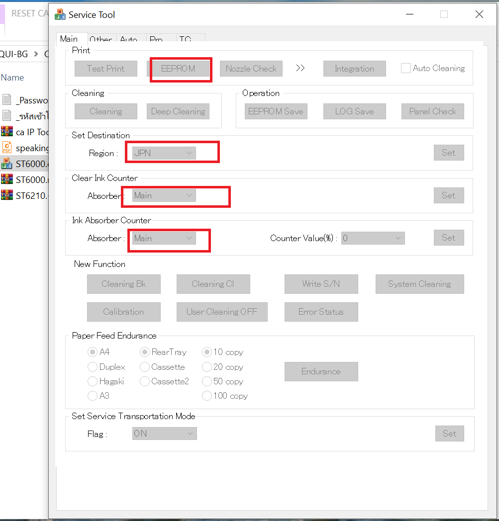 reset Canon Pro310 không cần pass reset Canon Pro310 không cần pass